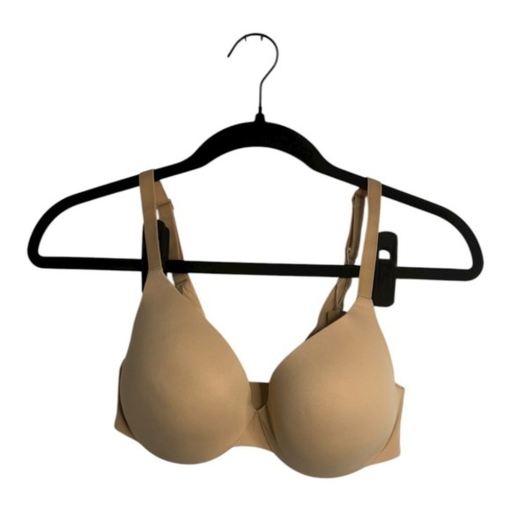 SKIMS Smoothing Full Coverage Bra Clay 32C NWT - Picture 2 of 6